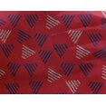 thumbnail image 4 of oneOone Tissu Georgette Viscose Tissu à Imprimé Bloc Triangle BTY 42 Pouces de Large, 4 of 4