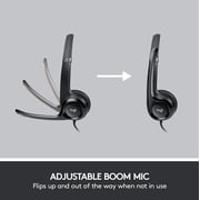 Logitech ClearChat Comfort/USB Headset H390 (Black)