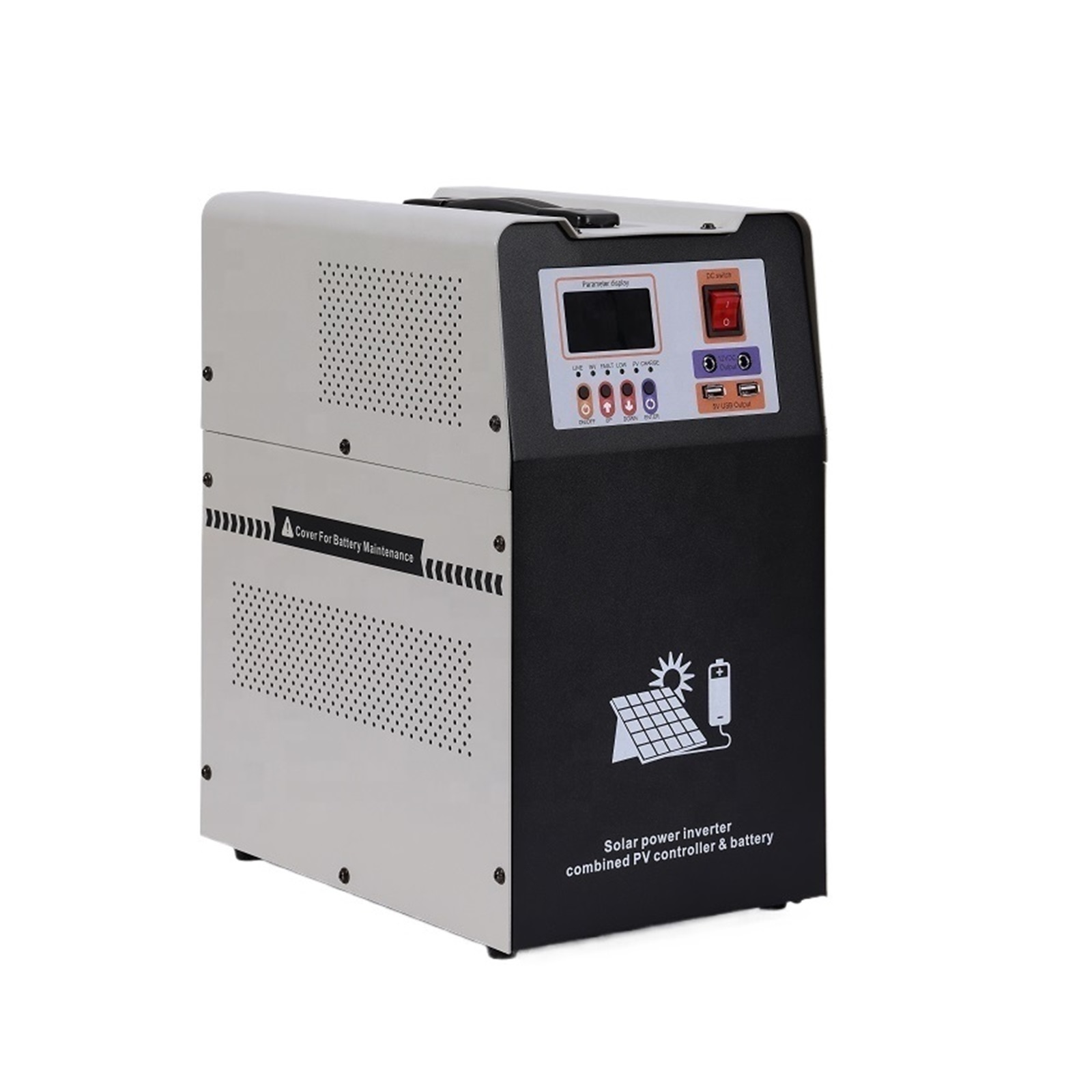 Solar panel mobile power charger Solar Mobile Power Hybrid Off-grid Inverter With Controller