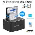 thumbnail image 2 of Sata Dual Hdd Docking Station Usb 3.0 To Sata 2.5 Or 3.5 Inch Copy Cloner, 2 of 5