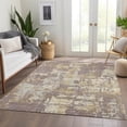 thumbnail image 6 of Addison Rugs Mayfield Premium Machine Washable Transitional Abstract Lavender Rectangle Rug, 5' x 7'6", 6 of 6