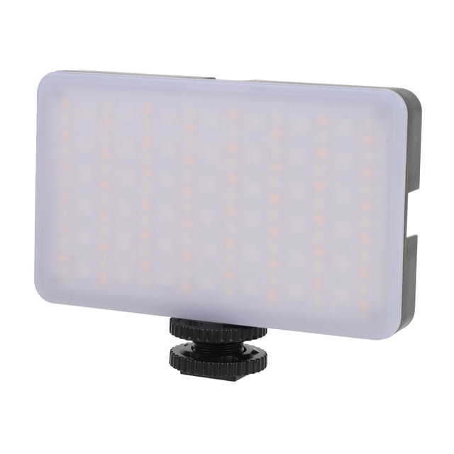 RGB Photography Light, 5 Brightness Settings 3 Color Temperature Rectangular Shaped RGB Video Light 1800mAh for Phone for Live Streaming