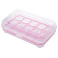thumbnail image 4 of Stackable Storage Box With Lid Refrigerator Fresh-keeping Box Household Rack Tool, Metal Rolling Cart 2-Tier Design, Foldable Portable Kitchen Office, Large Capacity Food Preservation,, 4 of 8