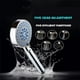 thumbnail image 1 of Cabezal de ducha de lluvia de alta presión | Lujoso baño con ducha de mano y fija | Material seguro para ABS y latón | Diseño que ahorra agua | Ángulo ajustable | Fácil instalación manual | 1 ducha, 1 of 8