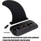 thumbnail image 4 of 1 Pcs Removable Universal Sup Fin,outdoor Surfboard Paddle Board Fins,nylon Safe Reinforced Surfboard Fins,surfboard Water Splitter Buckle Type For Lo, 4 of 5