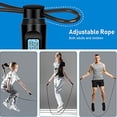 thumbnail image 4 of JumpRope,AdjustableJumpRopewithCounterforAdultandKids,SpeedRopelessSkippingRopewithCalorieCounterforFitness,Boxing,Exercise, 4 of 5