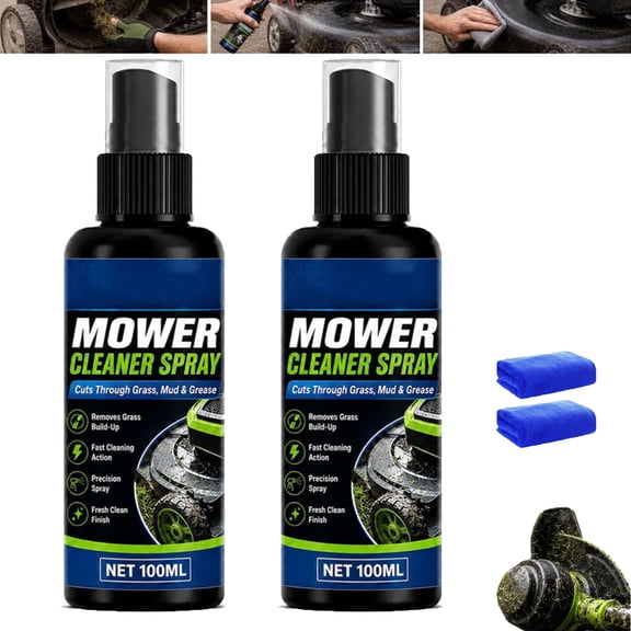 Heavy Duty Mower Cleaner Degreaser, Lawn Mower Carburetor Cleaner (1PCS) | Lawn Mower Engine Cleaner, Lawn Mower Cleaner, Suitable for Routine Equipment Maintenance