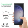 thumbnail image 5 of Cnarery [2+2] 2 Pack Tempered Glass Screen Protector for Samsung Galaxy S23 Ultra, with 2 Pack Camera Lens Protector, Scratch resistant, Bubble Free, 5 of 7