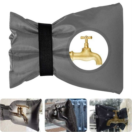

1Pc Faucet Cover Faucet Fre Ezing Prote Ction for Faucet Outdoor Faucet Socks Water Proof Pipe Insulation Hose Cover Socks Anti Fre Ezing Prote Ction Insulated Hose Cover(1Pack) Faucet Hardware