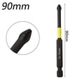 thumbnail image 3 of BTOER 1pc Non-Slip Cross Screwdriver Bit Magnetic Batch Head Im-pact Strong Cross PH2 High Hardness Screw Driver Bits Power Tools, 3 of 9