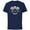 Navy, variant on Disney I Said Yes 2023 Engagement Ring Proposal Mickey - Short Sleeve Cotton T-Shirt for Adults - Customized-Black