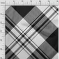 thumbnail image 3 of oneOone Polyester Spandex Black Fabric Tartan Sewing Fabric By The Yard Printed Diy Clothing Sewing Supplies 56 Inch Wide, 3 of 4