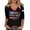 Black, variant on AJGRHE Women's T-Shirts Patriotic Graphic Print T Shirt Raglan Sleeve Casual Top For Independence Day Celebration And Summer Outfit Red S