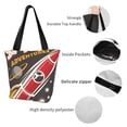 thumbnail image 5 of Kdxio Space Adventure Women Reusable Grocery Bags Foldable Ripstop,Reusable Shopping Bags for Shopping,Gym,Gift, 5 of 7