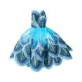 thumbnail image 5 of 5 Pcs de Robe Princesse Brodée Barbie 30CM, 5 of 5