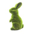 thumbnail image 1 of TIMIFIS Green Flocking Rabbits Of Industrial Plants, Hand Made Grass Animals Easter Rabbits, Statues And Ornaments On The Of The Garden, 1 of 2