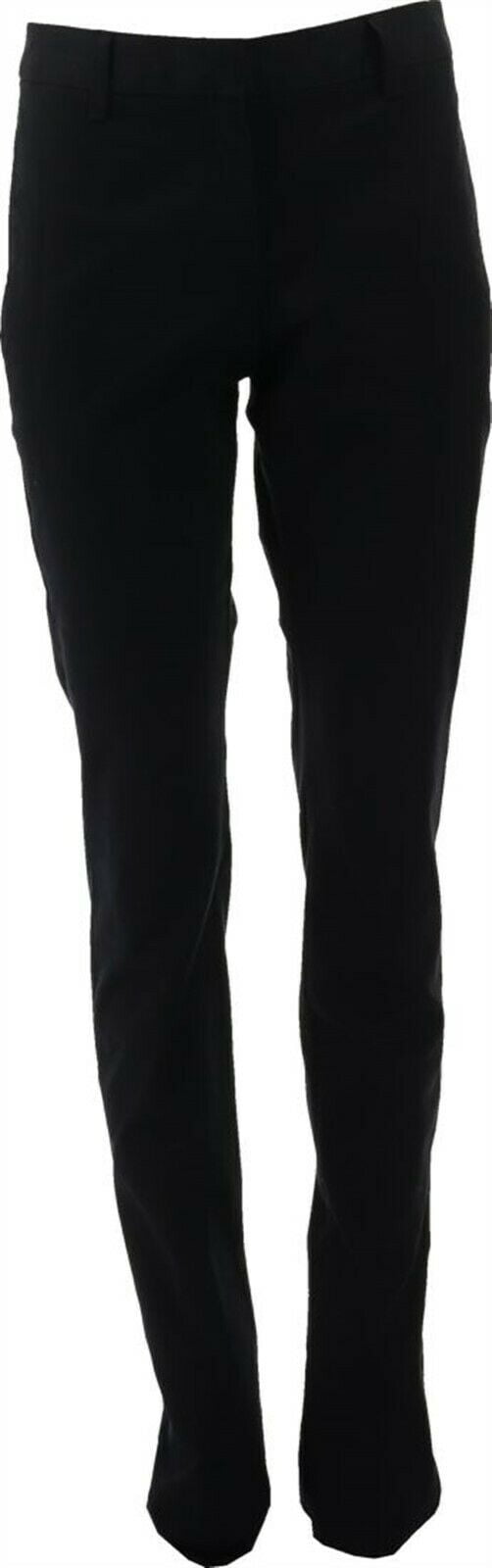 Mid-Rise Chino Straight Leg Pant Black 