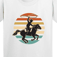 thumbnail image 4 of Inktastic Rodeo Team Roping Cowboy Youth T-Shirt, 4 of 5