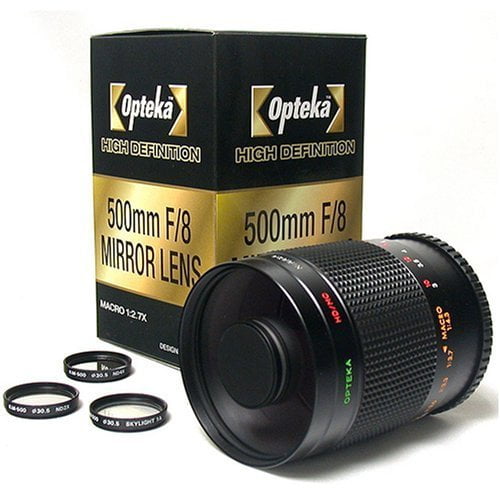 Opteka 5001000mm High Definition Mirror Telephoto Lens for Canon EOSM