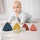 thumbnail image 4 of Apilador de Juguete Triangular perfke apilamiento Montessori Color oscuro, 4 of 8