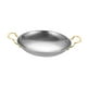 thumbnail image 1 of Sartén de acero inoxidable para ramen coreano, olla seca de calentamiento rápido, multiusos 28 cm, 1 of 9