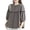 Black, variant on Womens Plaid Button Down Shirts Casual Loose Fit 3/4 Sleeve Gingham Top Checkered Blouses