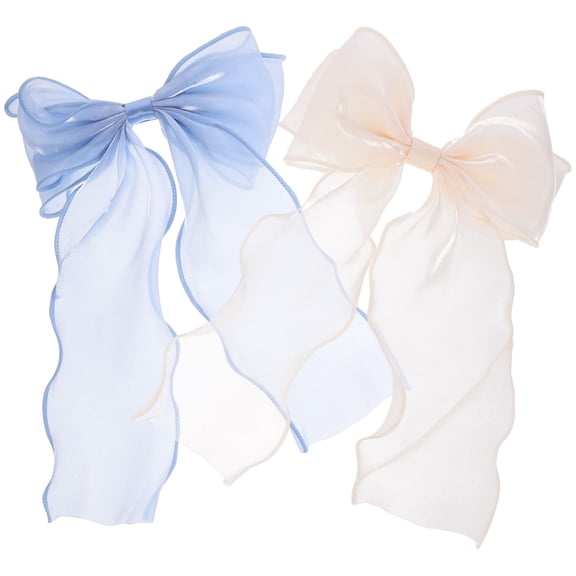 LIFKOME 2-Pack Lightweight Cute Bow Hair Clips, Decorative Accessories for Daily Wear and Everyday Styling