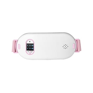 FcBaudy Massager Portable Heating Pad, Heating Pad For Back Pain With 3 Heat Mode And 3 Vibration Massage Modes, Portable Fast Heating Wrap Belt For Women Heating Pads