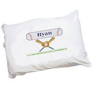 Personalized Baseball Pillowcase