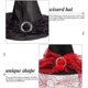 thumbnail image 2 of Halloween Party Witch Costume Hat Wizard Hat 3Pcs for Women and Kids, 2 of 3