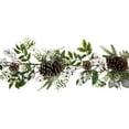 thumbnail image 4 of Northlight Real Touch™️ Frosted Pinecones Artificial Christmas Garland - 5' x 10" - Unlit, 4 of 9
