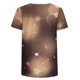 thumbnail image 5 of Tops con estampado de mariposas de manga corta con cuello en V para mujer Fridja  bn4169, 5 of 8