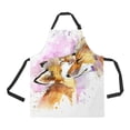 thumbnail image 1 of EREHome Fox Mothers Day Card Adjustable Bib Kitchen Apron with Pockets for Women Men, 1 of 2