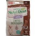 thumbnail image 2 of Nylabone Nutri Dent Limited Ingredient Dental Chews Filet Mignon Large 10 count, 2 of 3