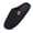 Black, variant on Mens Slippers with Cushion Memory Foam Cotton-Blend High-Density Warm House Slippers for man 2026 Slip-on Indoor Outdoor Comfortable Best House Shoes Rubber Sole Black Size 7 US