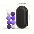 thumbnail image 3 of QualitChoice Balles de Massage Rainures Ondulées pour Sensation de Massage Simulant la Mouvement Rouge, 3 of 6