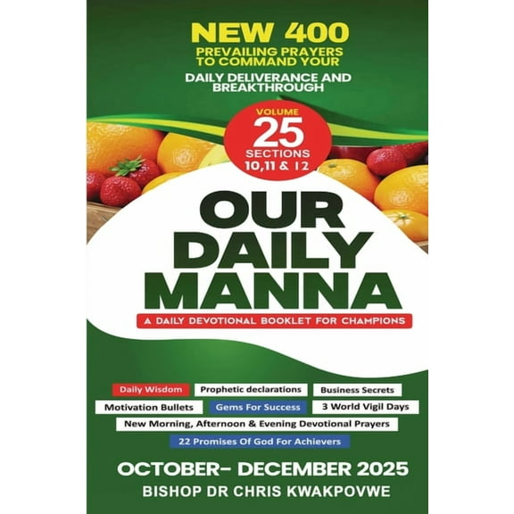 Our Daily Manna: Odm Oct to Dec 2025, (Paperback)