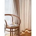 thumbnail image 4 of Cortina para ventana de sala de estar de dormitorio sin transparencias y transmisión de luz de viento de madera natural con textura de lino japonés, 4 of 5