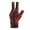Red Black, variant on Iaukyu 1Pc Left-hand Billiard Pool Glove Quick Dry Breathable Sweat Absorption 3 Finger Design Billiard Pool Glove Sports Supplies