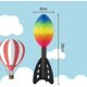 thumbnail image 2 of Vortex Javelin, Rocket Javelin Juguete de Espuma Suave, Divertido Cohete Vortex silbante para jóvenes y Mayores, Cohete silbante, Vortex Aero, 2 of 4
