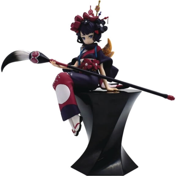 10.5" Fate Grand Foreigner or Katsushika Hokusai Noodle Stop Figure