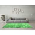 thumbnail image 3 of Ahgly Company Indoor Rectangle Persian Emerald Green Traditional Area Rugs, 7' x 9', 3 of 4