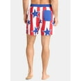 thumbnail image 5 of Way to Celebrate Men's & Big Men's Americana Swim Trunks, Sizes S-3XL, 5 of 5
