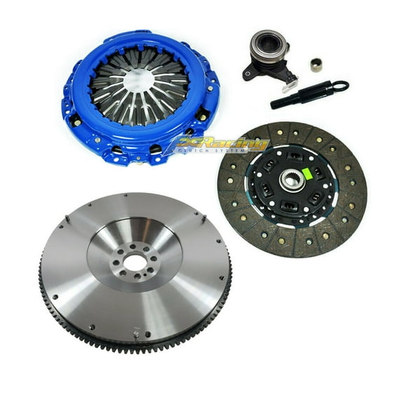 FX STAGE 2 CLUTCH KIT SLAVE CYL 4140 BILLET STEEL FLYWHEEL fits NISSAN 350Z 370Z G35 G37