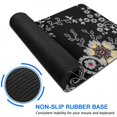 thumbnail image 6 of Long Mouse Pads for Desk,Pioneer Flower Floral Print Pattern Desk Mats on Top Of Desks, Desk Mouse Pad Extra Large with 3mm Non-Slip Base and Stitched Edge for Gaming,Office,Work,Home 47.3"x23.6", 6 of 6