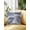 Navy, Indigo, White, variant on Outdoor Pillows Waterproof, Blue Palm Leaves Throw Pillows with Inserts Included, Summer Botanical Tropical Plants Indoor Outdoor Decorative Lumbar Pillow for Bed/Couch/Patio 16"x16", 2Pcs