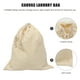 thumbnail image 2 of BRIGHTFUFU Bolsa de lavandería Drawstring Lienzo grande Bolsa de ropa sucia Organizador de hotel, 2 of 7