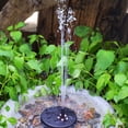 thumbnail image 4 of Garden Decoration9V 8W Remote Control Landscape Decoration Garden Solar Fountain High-Intensity Output, 4 of 5