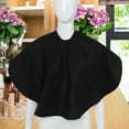 thumbnail image 2 of Gazechimp Salon Barber Cape Hair Dye Haircut Cape Cutting Hair Cape Hair Dye Cape for Hair Black, 2 of 5