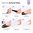 thumbnail image 5 of SAVILAND LED & U V Builder Nail Gel - 3.53 oz White Nail Extension for Professional Salon Gel Builder for Nails Hard Gel for DIY Nail Art Supplies Manicure Set, 5 of 7